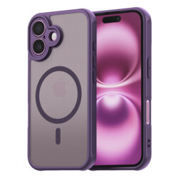 Husa iPhone 16 Plus Techsuit HaloFrost II MagSafe, mov