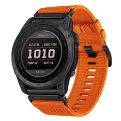 Curea Garmin Fenix 9 43mm Techsuit, portocaliu, W070