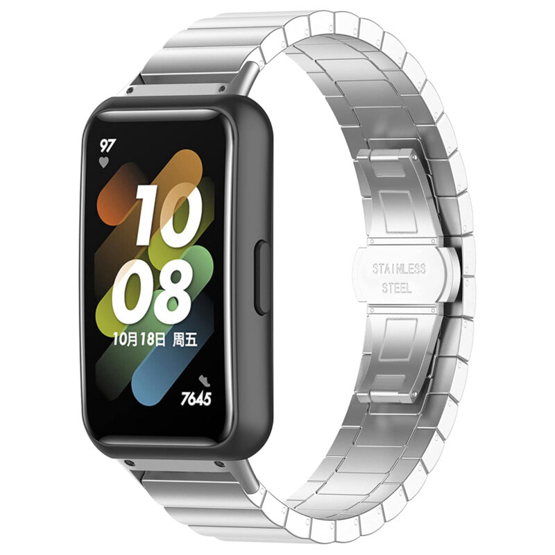 Curea Garmin Fenix 9 Pro 43mm Techsuit, argintiu, W012