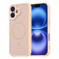 Husa iPhone 16 Techsuit HaloFrost II MagSafe, auriu