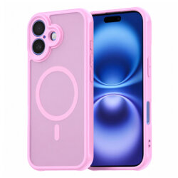 Husa iPhone 16 Techsuit HaloFrost II MagSafe, roz