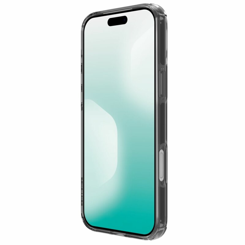 Husa iPhone 18 Pro Max Nillkin Nature TPU Pro MagSafe, negru/transparenta