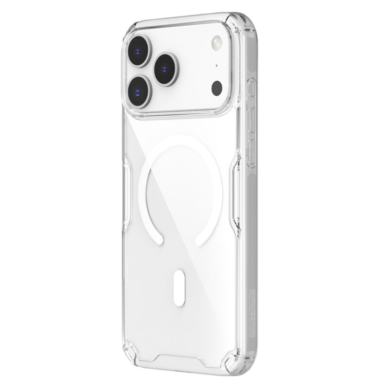 Husa iPhone 18 Pro Nillkin Nature TPU Pro MagSafe, alb