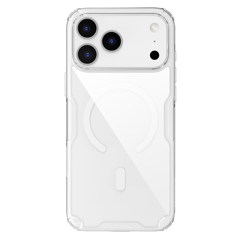 Husa iPhone 17 Pro Nillkin Nature TPU Pro MagSafe, alb