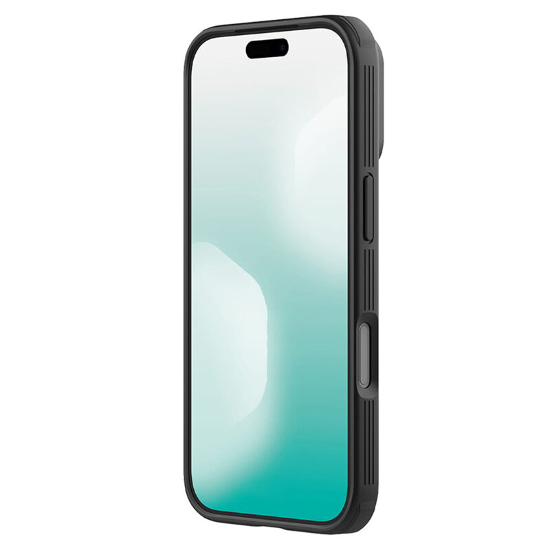 Husa iPhone 18 Pro Max Nillkin CamShield Pro Magnetic, negru/transparenta