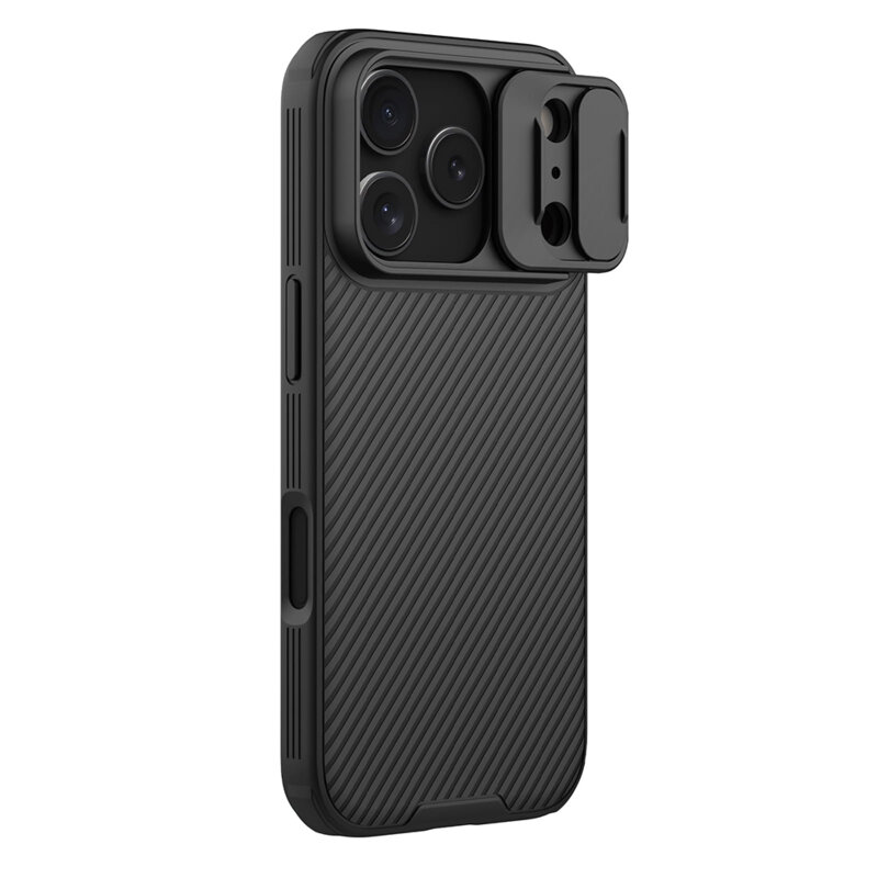 Husa iPhone 18 Pro Nillkin CamShield Pro Magnetic, negru