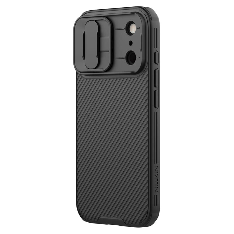 Husa iPhone 18 Pro Max Nillkin CamShield Pro Magnetic, negru