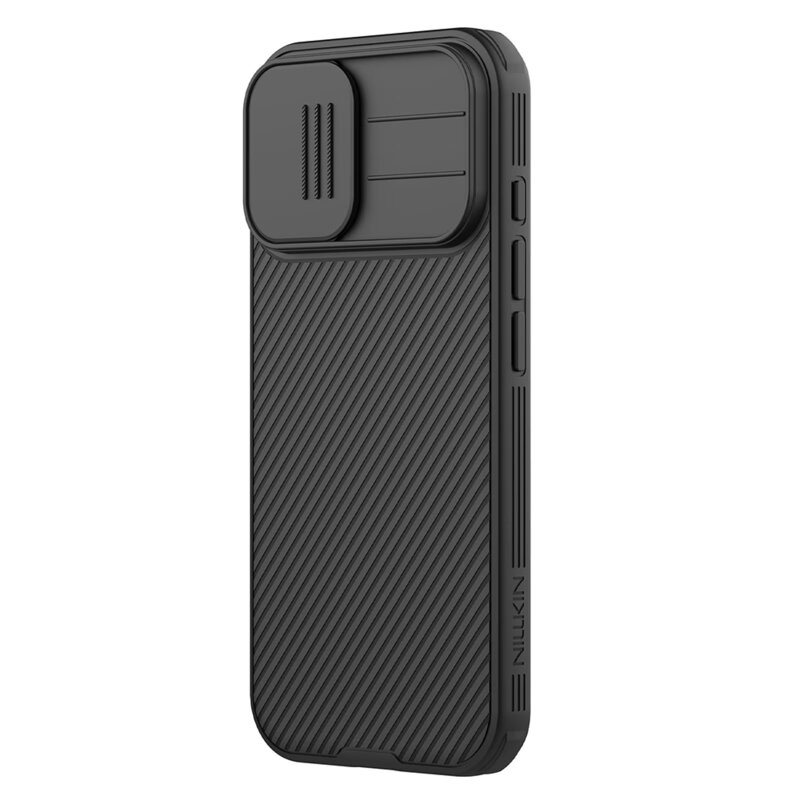 Husa iPhone 17 Nillkin CamShield Pro Magnetic, negru