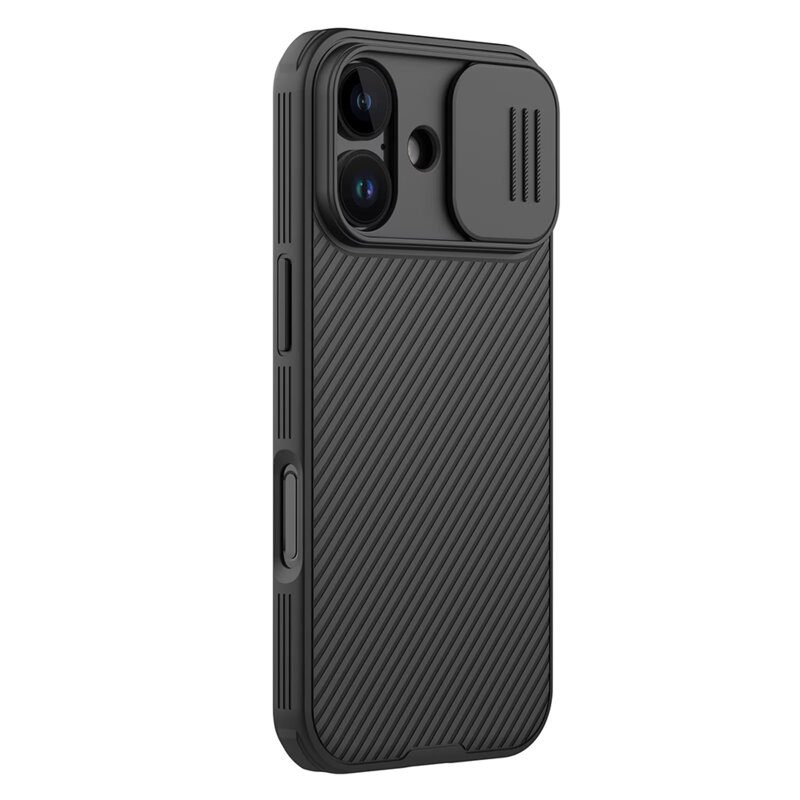 Husa iPhone 17 Nillkin CamShield Pro Magnetic, negru