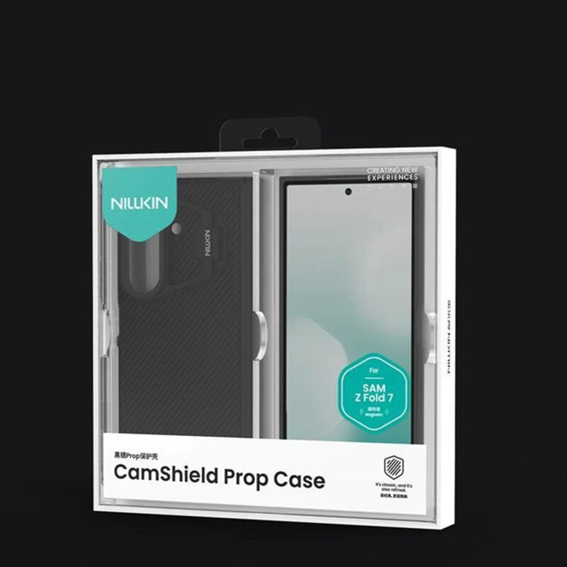 Husa Samsung Galaxy Z Fold7 Nillkin CamShield Pro Magnetic, negru