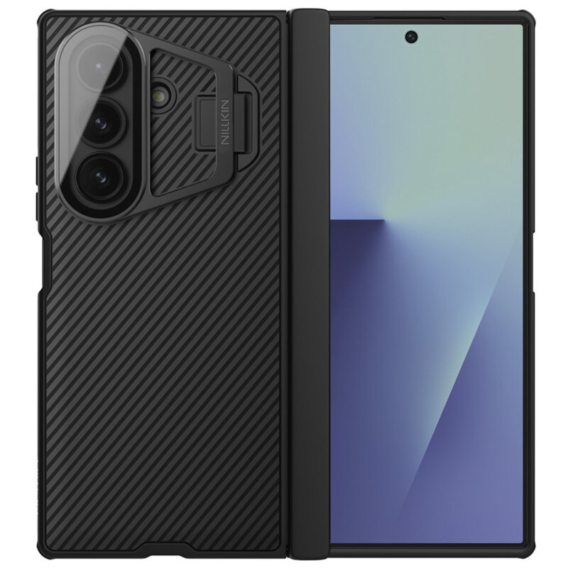 Husa Samsung Galaxy Z Fold7 Nillkin CamShield Pro Magnetic, negru
