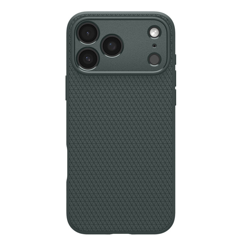 Husa iPhone 17 Pro Spigen Liquid Air, verde
