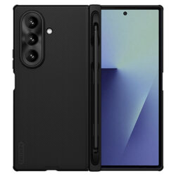 Husa Samsung Galaxy Z Fold7 cu stilou Nillkin Super Frosted Shield Fold, negru