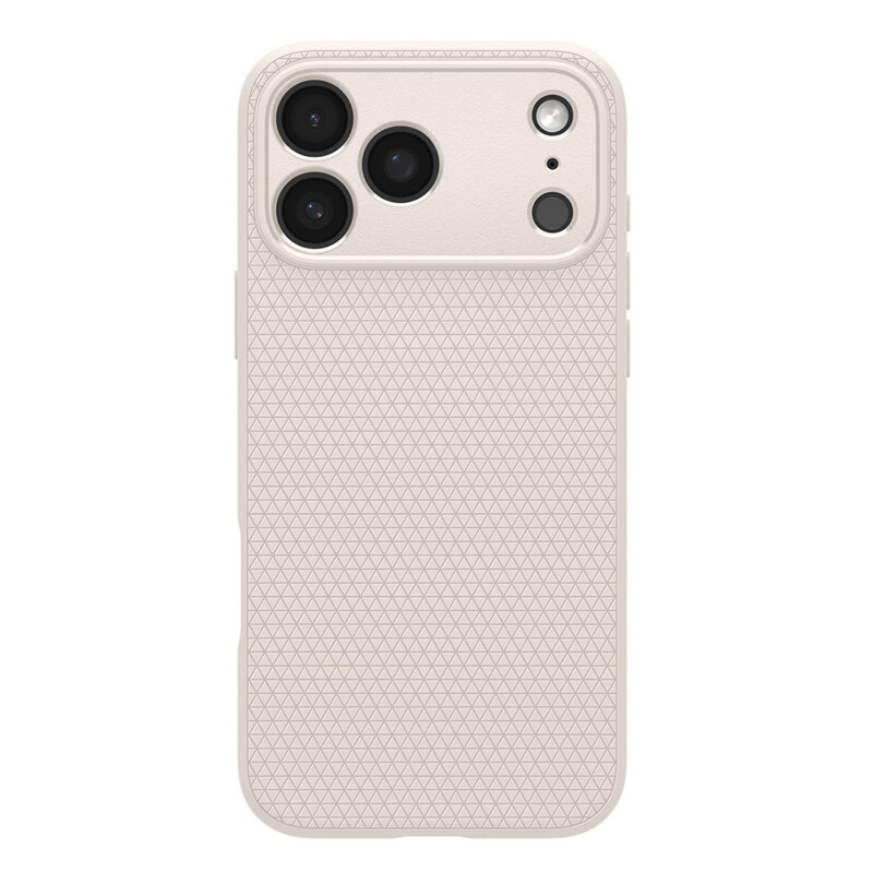 Husa iPhone 18 Pro Max Spigen Liquid Air, natural
