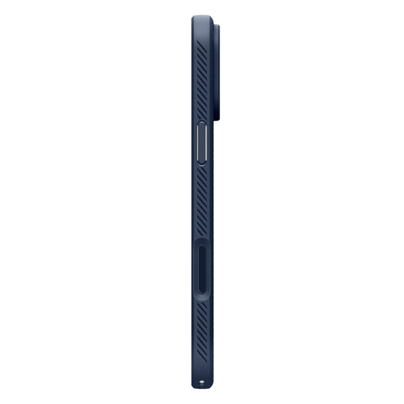 Husa iPhone 17 Pro Max Spigen Liquid Air, bleumarin