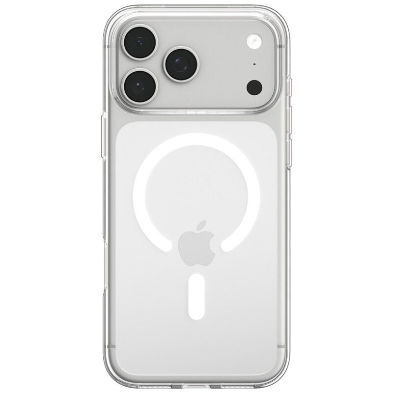 Husa iPhone 17 Pro Max Spigen Liquid Crystal MagSafe, alb