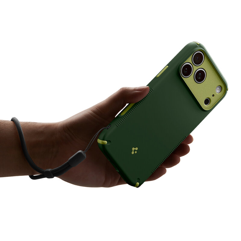 Husa iPhone 18 Pro Spigen Caseology Nano Pop MagSafe, verde
