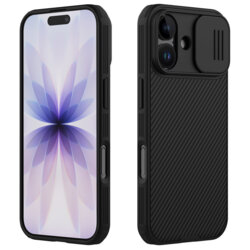 Husa iPhone 17 Nillkin CamShield Pro Magnetic, negru