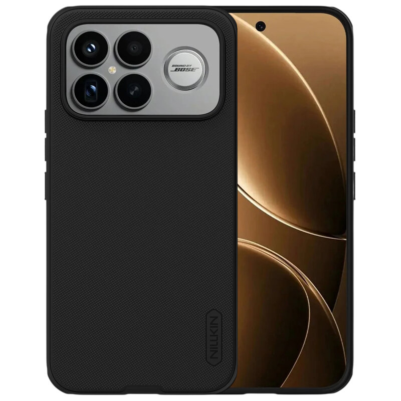 Husa Xiaomi Poco F8 Ultra Nillkin Super Frosted Shield Pro Magnetic, negru