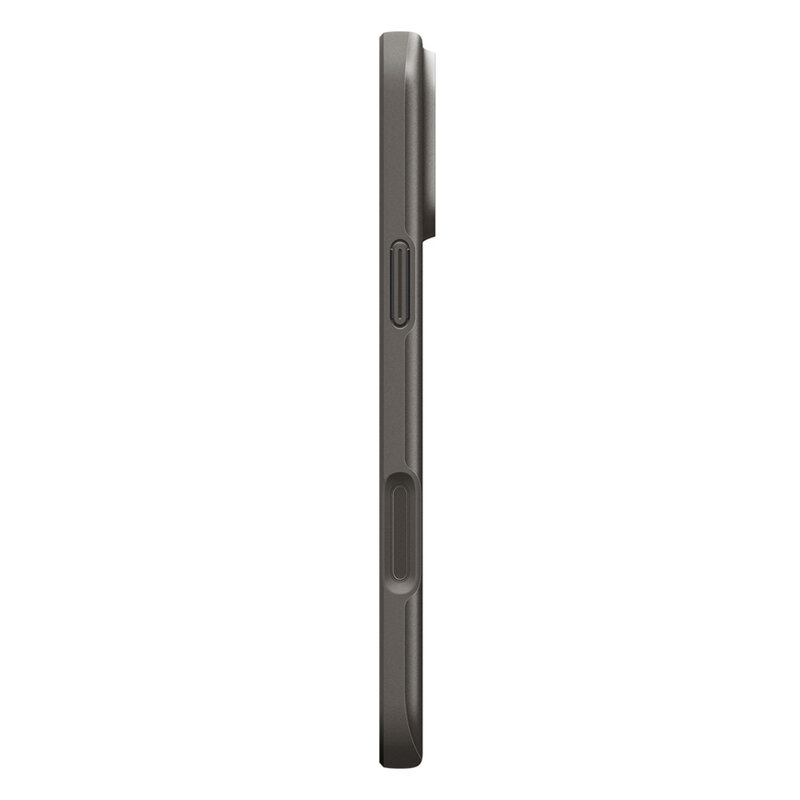 Husa iPhone 17 Pro Spigen Thin Fit MagSafe, cenusiu