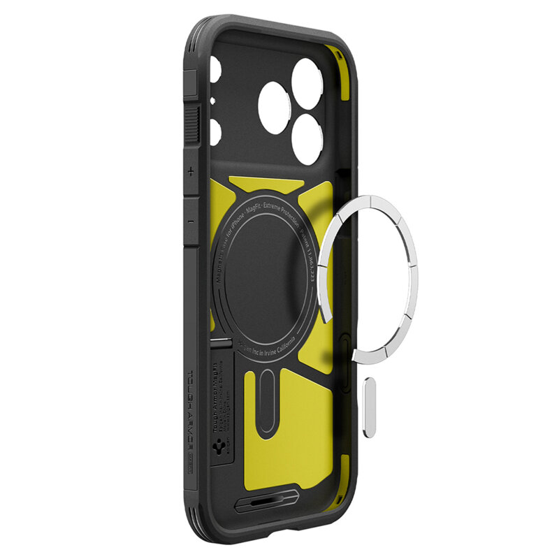 Husa iPhone 18 Pro Max Spigen Tough Armor, negru