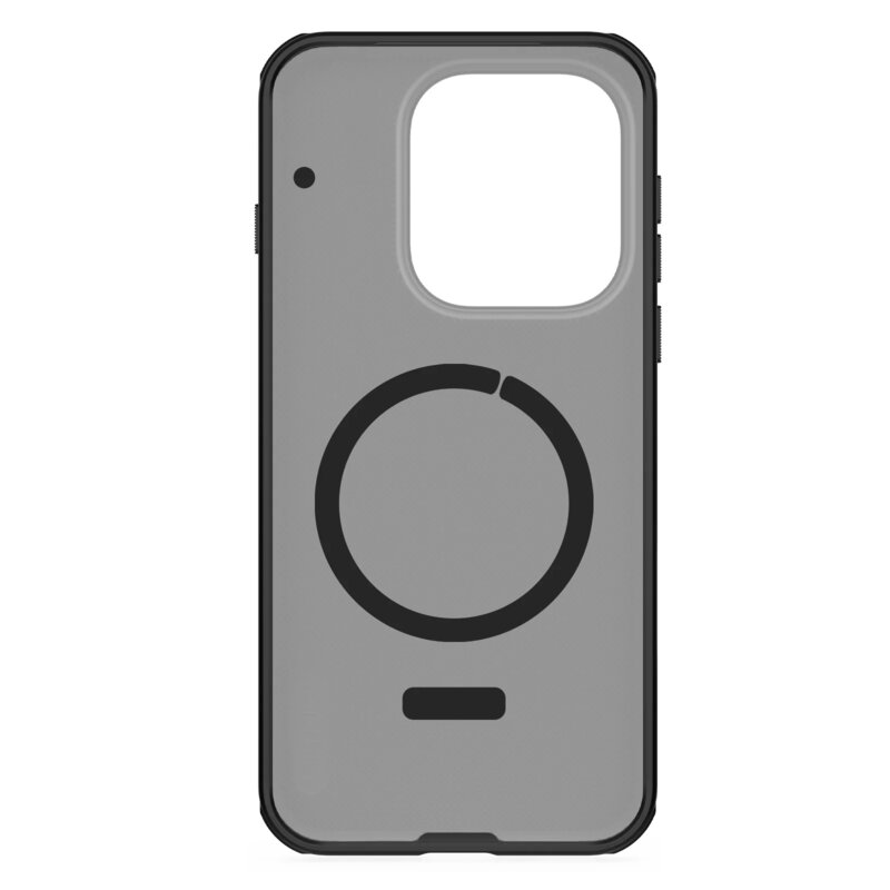 Husa OnePlus 15 Nillkin Super Frosted Shield Pro Magnetic, negru/transparenta
