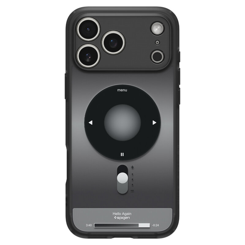 Husa iPhone 17 Pro Spigen Ultra Hybrid Classic MagSafe, negru