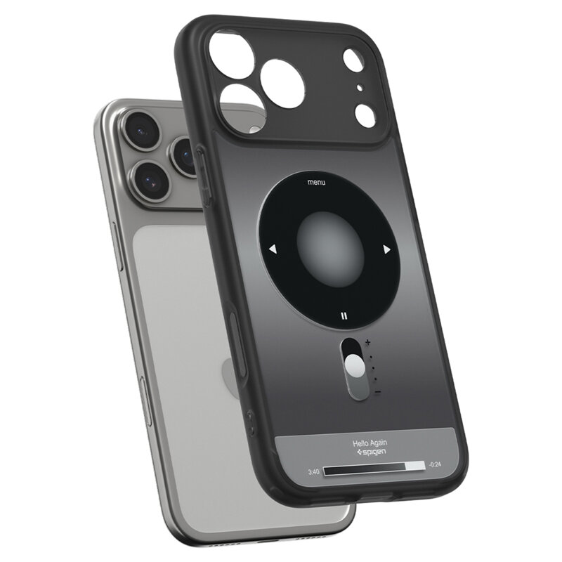 Husa iPhone 17 Pro Spigen Ultra Hybrid Classic MagSafe, negru