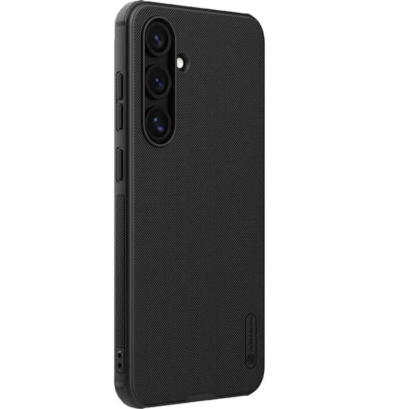 Husa Samsung Galaxy S24 FE Nillkin Super Frosted Shield Pro Magnetic, negru