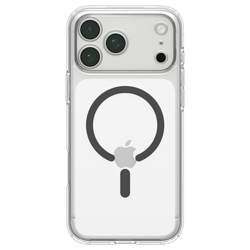 Husa iPhone 17 Pro Max Spigen Ultra Hybrid MagSafe, cenusiu