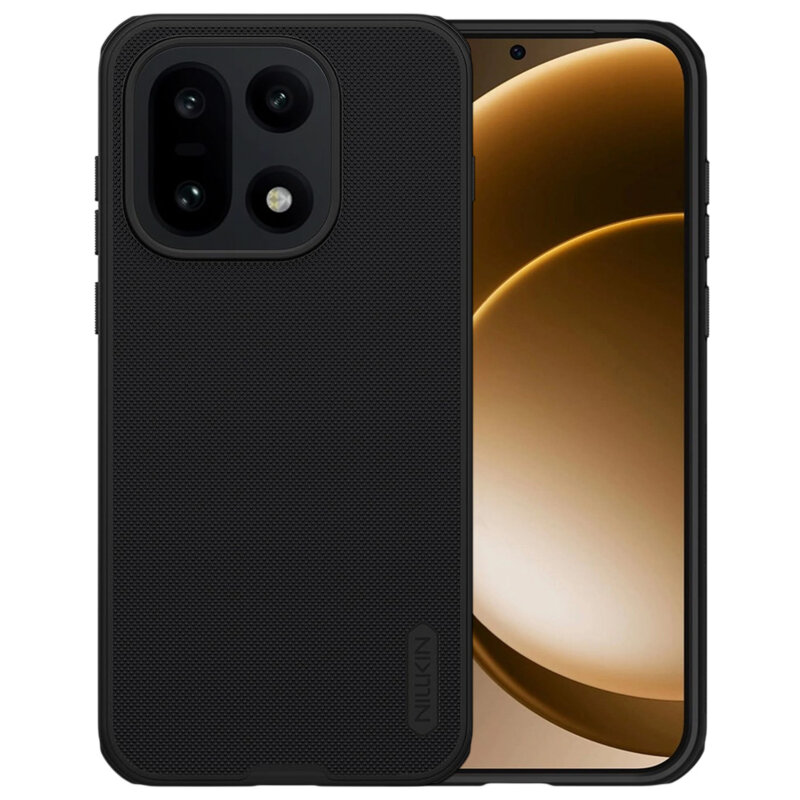 Husa OnePlus 15 Nillkin Super Frosted Shield Pro Magnetic, negru