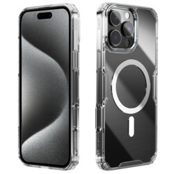 Husa iPhone 16 Pro Max Nillkin Nature Pro MagSafe, transparenta