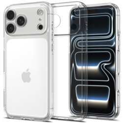 Husa iPhone 18 Pro Max Spigen Ultra Hybrid, transparenta