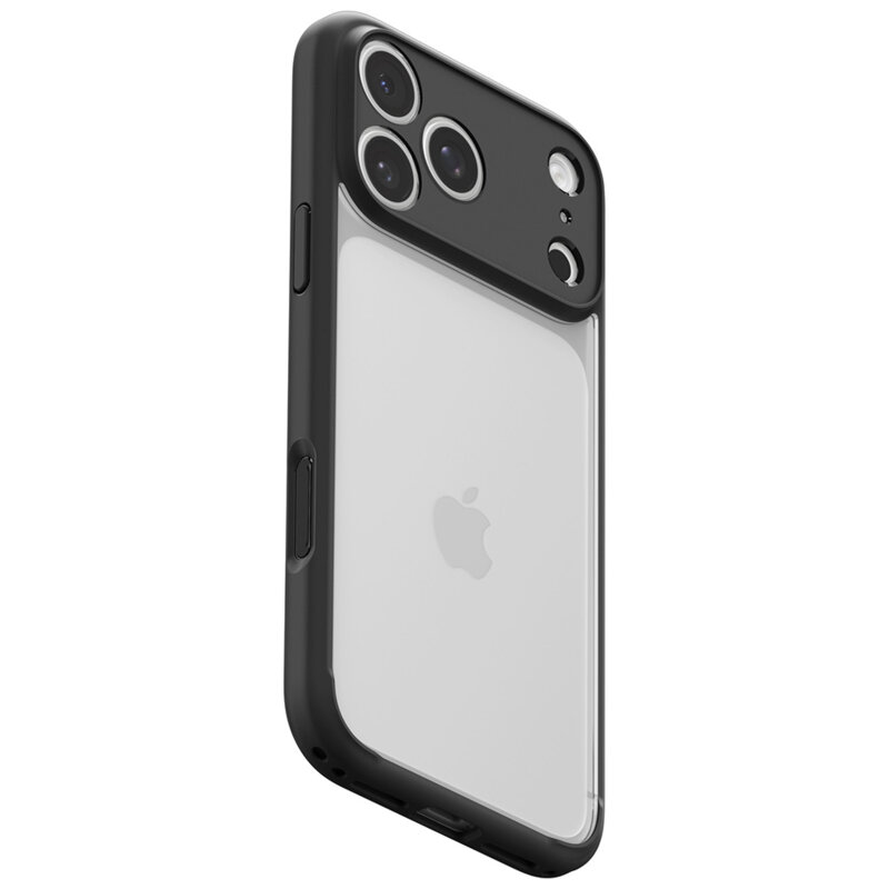 Husa iPhone 17 Pro Max Spigen Ultra Hybrid, negru