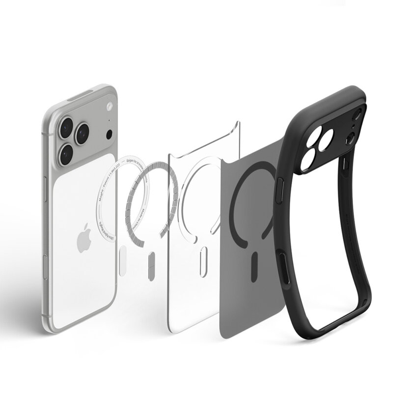Husa iPhone 18 Pro Max Spigen Ultra Hybrid MagSafe, negru