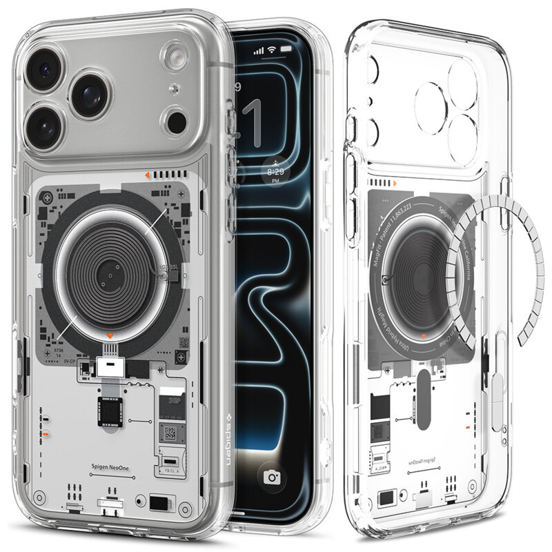 Husa iPhone 17 Pro Max Spigen Ultra Hybrid MagSafe, fumuriu