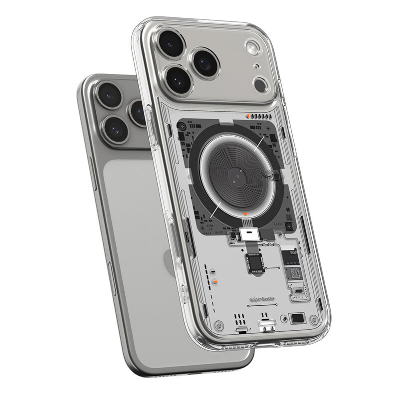 Husa iPhone 17 Pro Max Spigen Ultra Hybrid MagSafe, fumuriu