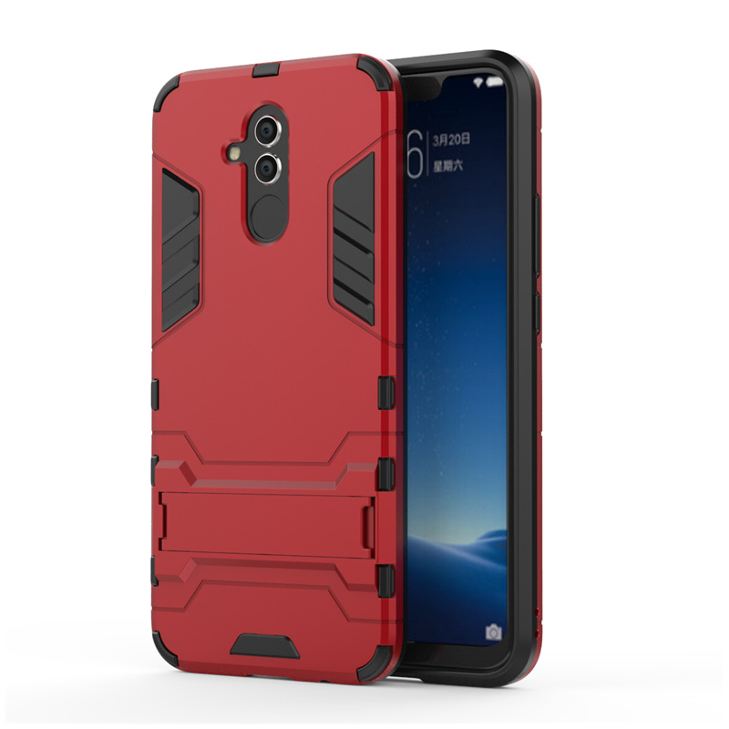 Husa Huawei Mate 20 Lite Mobster Hybrid Stand Shell – Red
