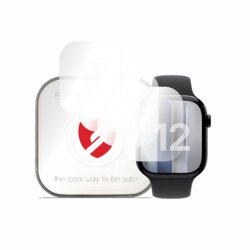[Pachet 4x] Folie regenerabila premium Apple Watch 12 46mm Smart Protection Classic, transparenta