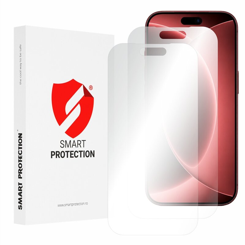 [Pachet 2x] Folie regenerabila premium iPhone 18 Pro Max Smart Protection Classic, transparenta