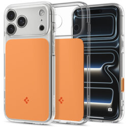 Husa iPhone 18 Pro Max Spigen Ultra Hybrid T MagSafe, portocaliu