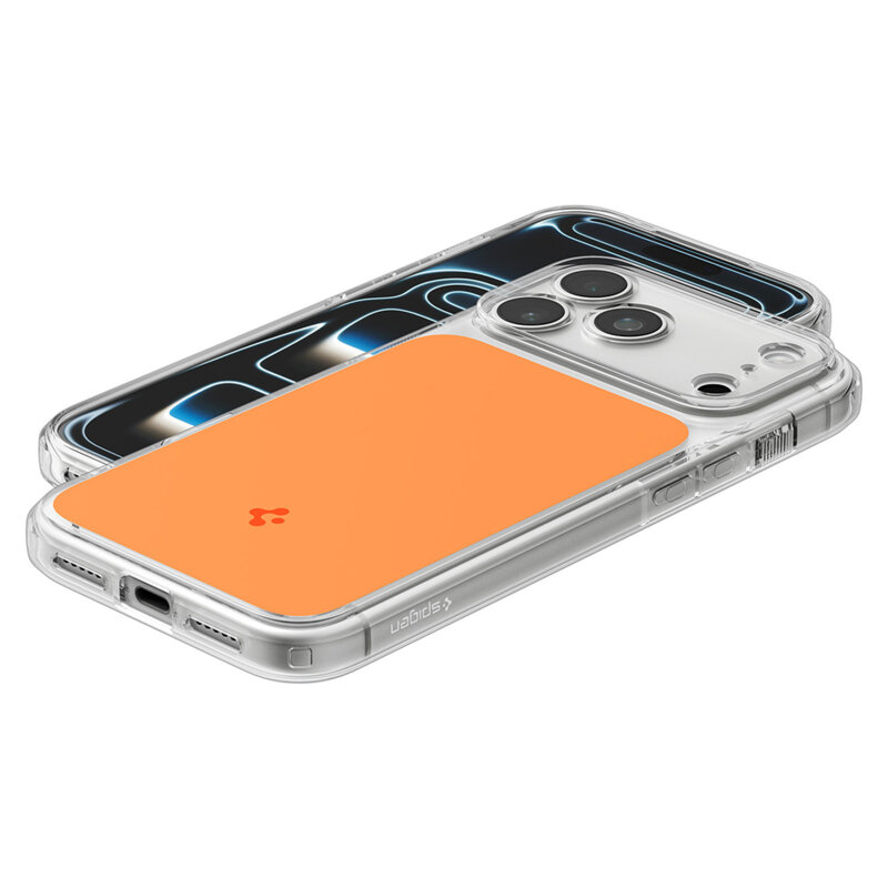 Husa iPhone 18 Pro Max Spigen Ultra Hybrid T MagSafe, portocaliu
