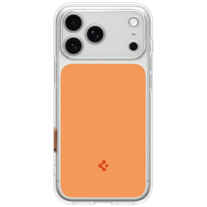 Husa iPhone 17 Pro Spigen Ultra Hybrid T MagSafe, portocaliu