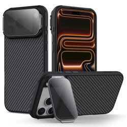 Husa iPhone 18 Pro Nillkin CarboProp Magnetic, negru