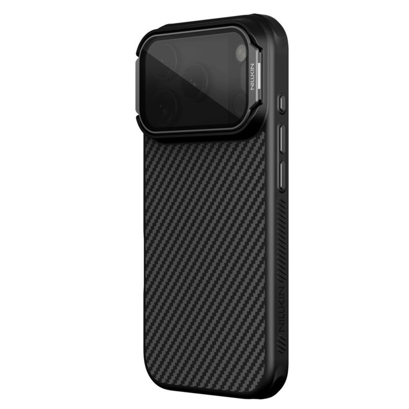 Husa iPhone 18 Pro Nillkin CarboProp Magnetic, negru