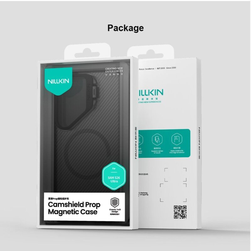 Husa Samsung Galaxy S26 Ultra Nillkin CamShield Prop Magnetic, gri