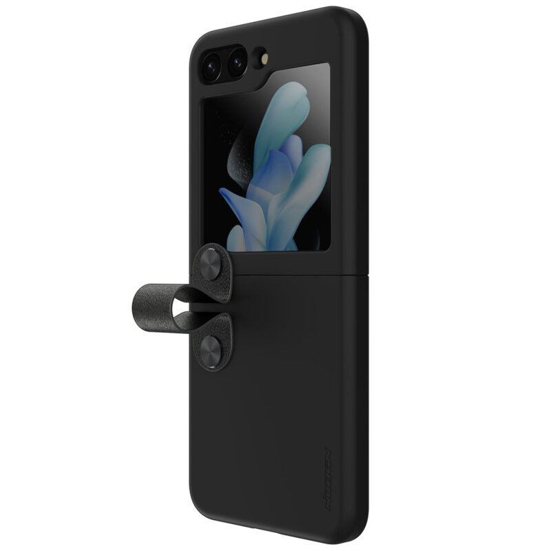 Husa Samsung Galaxy Z Flip5 Nillkin Flex Flip, negru
