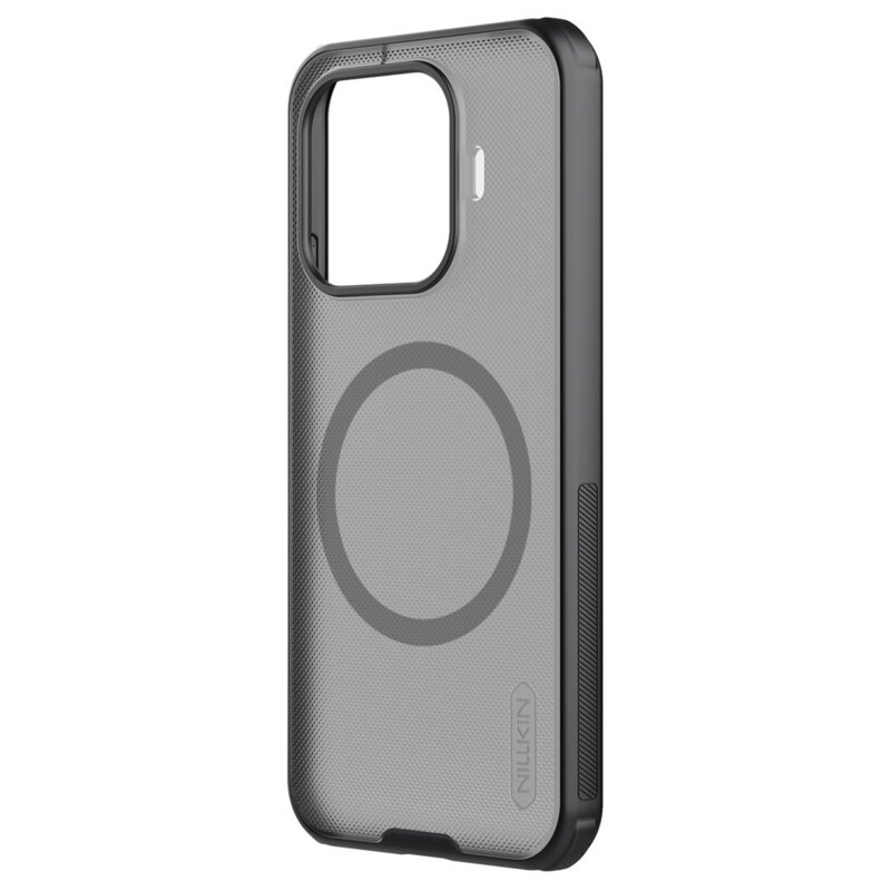 Husa Xiaomi 17T Nillkin Super Frosted Shield Pro Magnetic, negru/transparenta