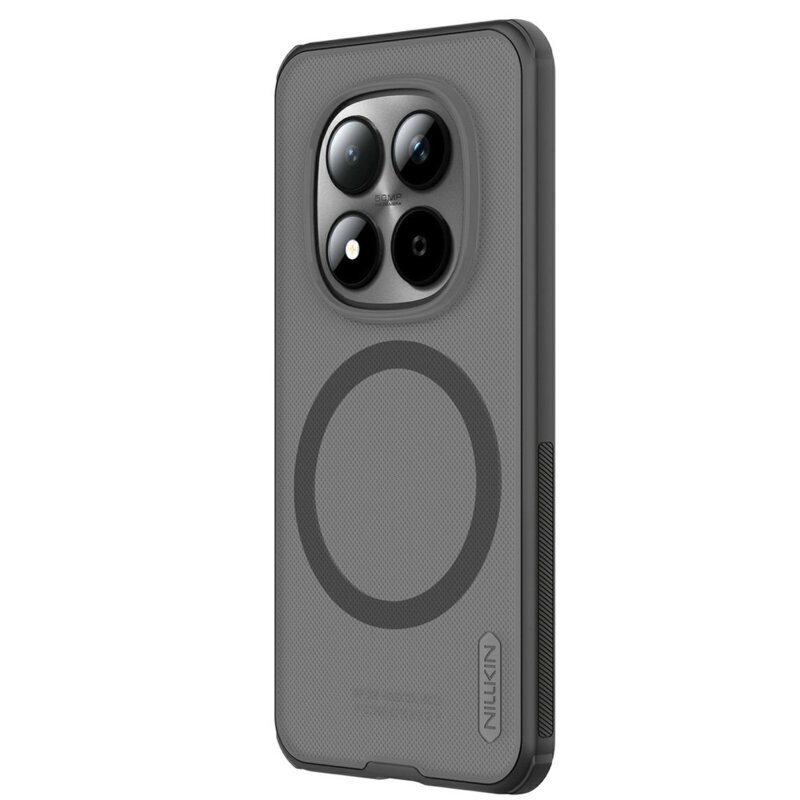 Husa Xiaomi Redmi Note 15 Pro+ 5G Nillkin Super Frosted Shield Pro Magnetic, negru/transparenta