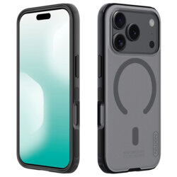 Husa iPhone 18 Pro Max Nillkin Super Frosted Shield Pro Magnetic, negru/transparenta